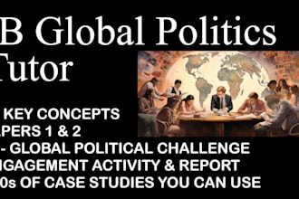 tutor ib global politics, paper 1 and 2, engagement activity