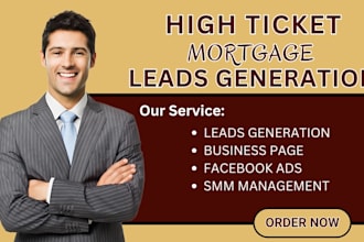generate mortgage leads business loan leads mca leads