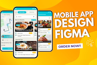 do mobile UI UX design or app UI UX design, app wireframe, app prototype figma