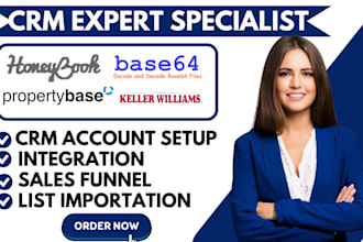 do get base keller william converti crm property base honey book creative flow