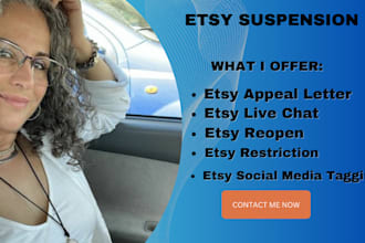 reopen your etsy suspension etsy deactivate and etsy restriction and appeal