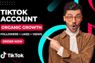 grow your tik tok account organically through ads manager