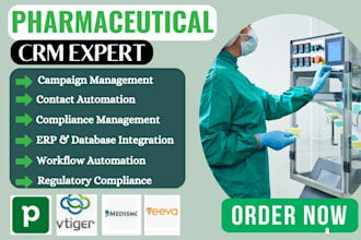 setup pharmaceutical crm medismo kapture zoho pipeliner veeva zendesk vtiger crm