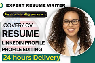 professionally create 24hrs ats resume writing, executive, or federal usajobs CV