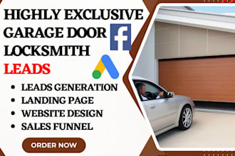 generate garage door leads window door installation leads locksmith website