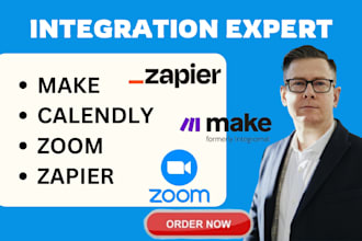 setup calendly, zoom, zapier expert calendly appointment setup email automation