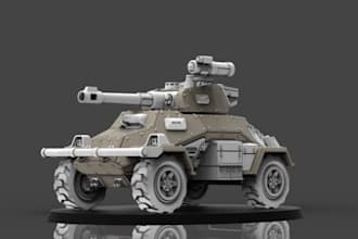 3d realistic military car,submarine truck,3d boat drone, armored tank,gun motor
