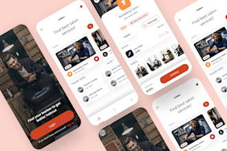 develop cab booking app, car rental booking app, salon booking app, courier app