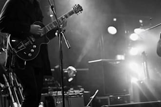 record professional electric guitar parts