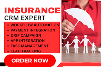 setup insurance crm zoho hubspot crm pipedrive saleforce zendesk agencyboc crm