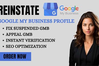 gmb fix reinstate suspended google my business profile, appeal suspended gmb