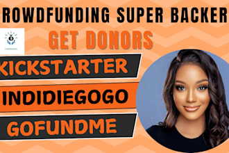 generate real crowdfundinng backers list for kickstarter, gofundme, indiegogo