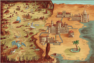 make a fantasy map for you