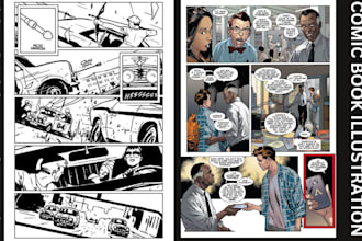 comic book illustration comic page retro comic book graphic novel vintage poster