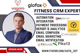 setup glofox mindbody zen planner trainerize pike13 fitbudd vagaro fitness crm