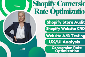 do shopify conversion rate optimization, shopify store audit, shopify sales cro