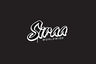 design graffiti style clothing line logo