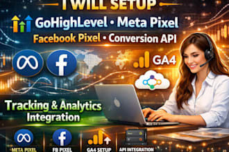 gohighlevel meta pixel facebook pixel conversion api ghl ga4