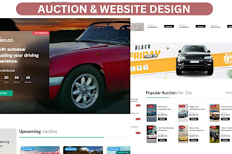 auction website marketplace multivendor website online auction website