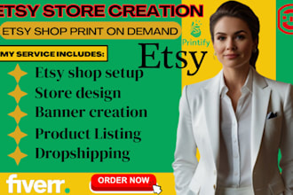 do esty store creation setup etsy shop etsy print on demand etsy digital planner