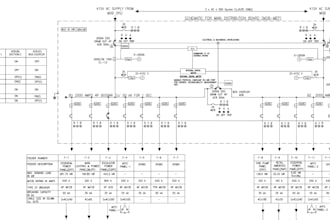 draw electrical drawing floor plan layout and panel diagram in autocad