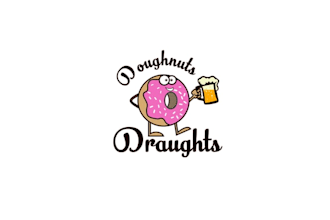 make amazing classic craft beer and donut shop logo