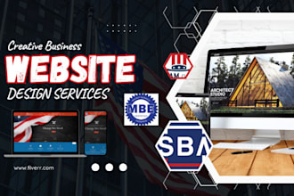 do website design for mbe wbe sba llc businesses to win government contract