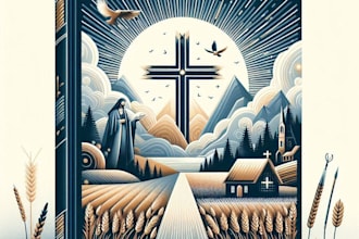 design christian book cover design or religious book cover