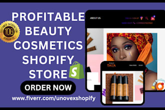 design beauty website cosmetics design salon store beauty shopify spa website