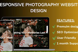 design photography website event website photographer website portfolio website