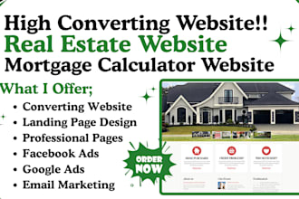 build mortgage bmi calculator, real estate, construction home remodeling website