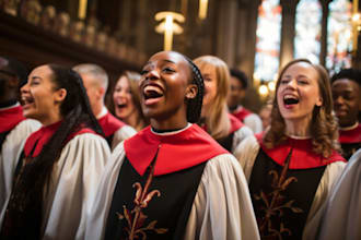 songwriter sing christian gospel soulful worship, choir vocals backing track edm