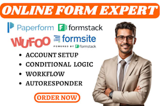 design paperform questionnaire formstack integrate zapier wufoo online formsite