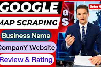 scrape google map data for lead generation, b2b data extraction