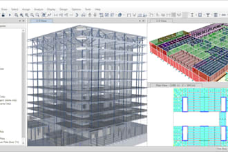 design and analysis the structures using etabs, safe, sap2000, staadpro