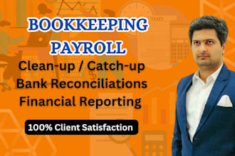 handle quickbooks clean up, xero bookkeeping and bank reconciliation