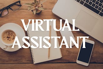 personal virtual assistant social media manager canva graphics design