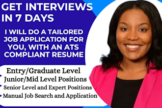 do a tailored job application, reverse recruit, search and apply to jobs for you