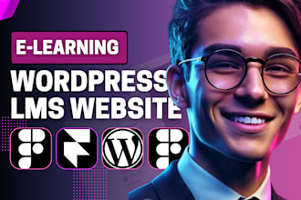 create elearning website or online course website with learndash lms, tutor lms