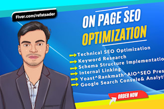 do on page optimization and technical SEO specialist