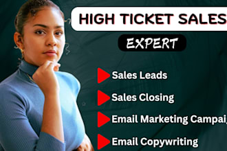 commission based sales, b2b sales closer, high ticket sales
