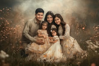 desing your unique family portrait