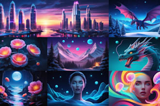 do unique ai generated images for your projects