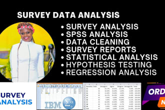 perform comprehensive survey data analysis and reporting