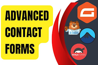 create contact form or gravity form for wordpress website