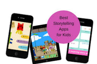 build ai kids storytelling app, baby tracking, kid learning, educational website