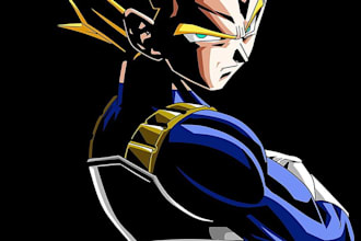 do vegeta dbz anime voice for you and say whatever you want