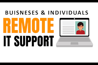 be your technical IT support engineer