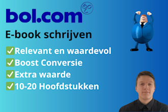 write ebook for your bol com product