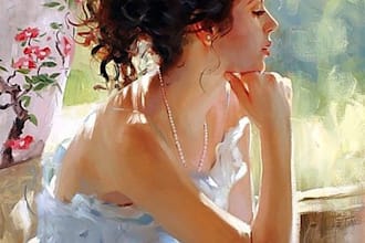 draw realistic digital oil painting portrait best gift